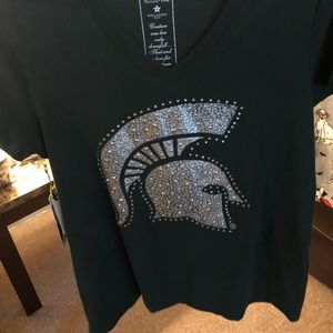 💚🤍Michigan State Spartans T-shirt🤍💚
